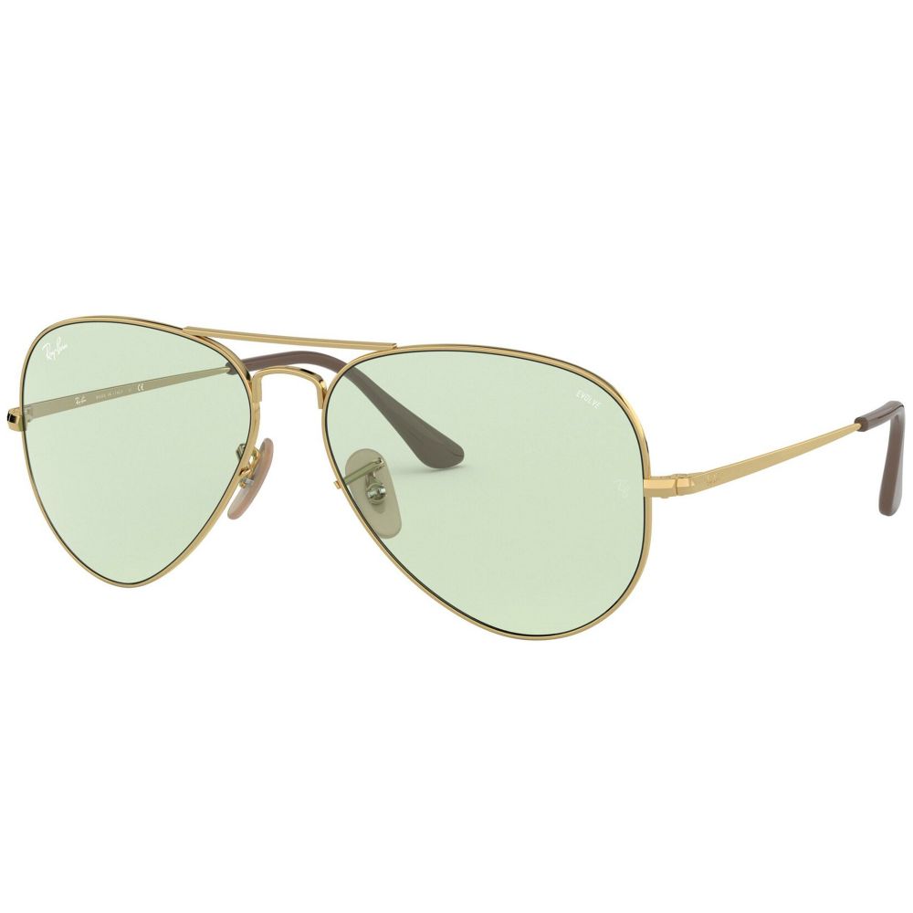 Ray-Ban نظارة شمسيه AVIATOR METAL II RB 3689 001/T1