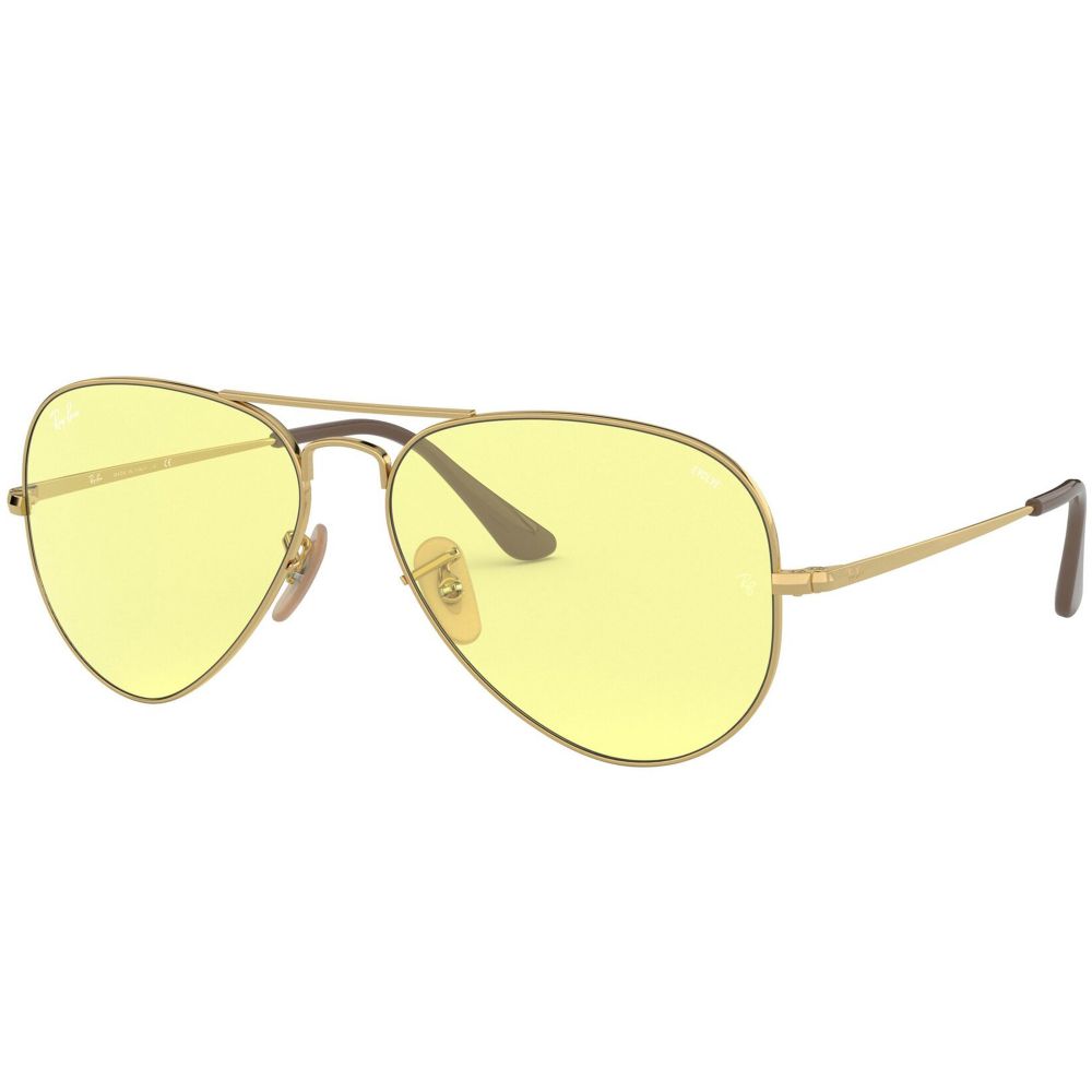 Ray-Ban Günəş gözlüyü AVIATOR METAL II RB 3689 001/T4