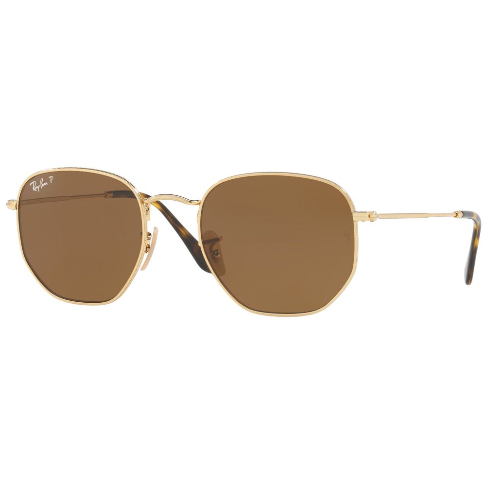 Ray-Ban Сонечныя акуляры HEXAGONAL METAL RB 3548N 001/57 A