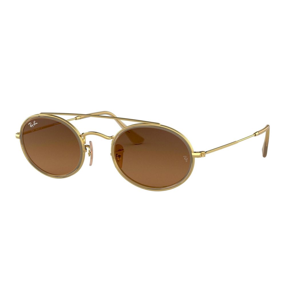 Ray-Ban Сонечныя акуляры OVAL DOUBLE BRIDGE RB 3847N 9124/43 A