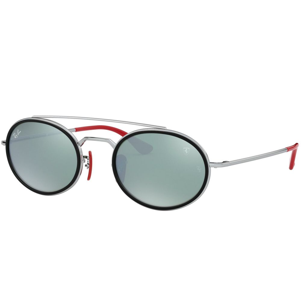 Ray-Ban Sluneční brýle OVAL RB 3847M SCUDERIA FERRARI F031/30