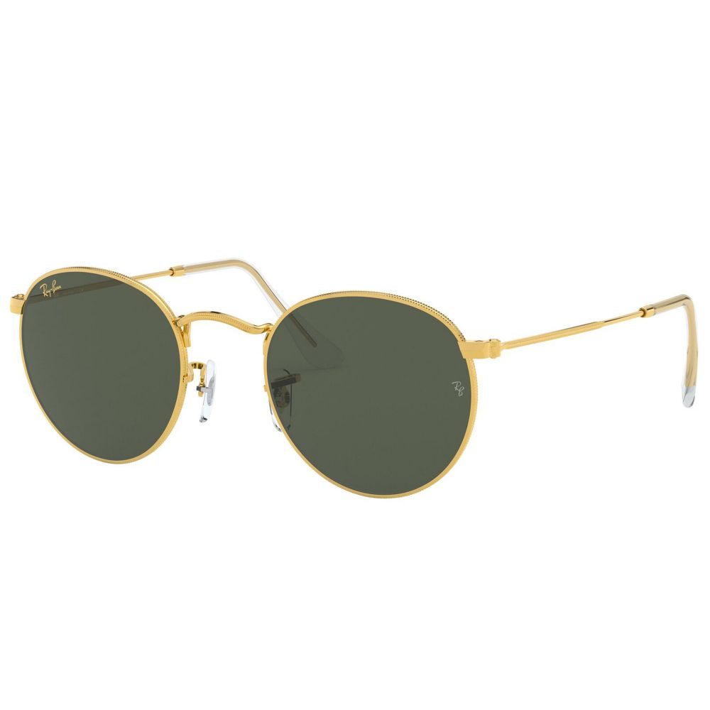 Ray-Ban Sluneční brýle ROUND METAL RB 3447 LEGEND GOLD 9196/31