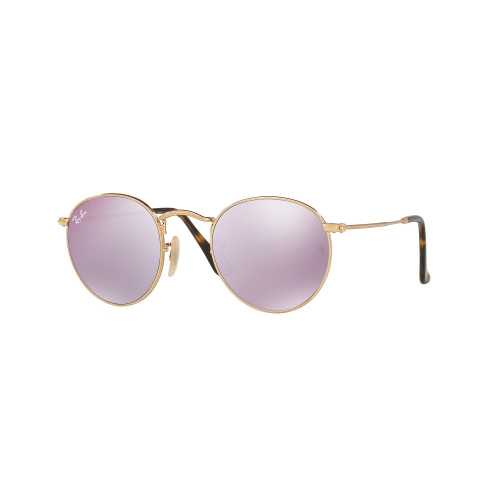 Ray-Ban Sluneční brýle ROUND METAL RB 3447N 001/8O A