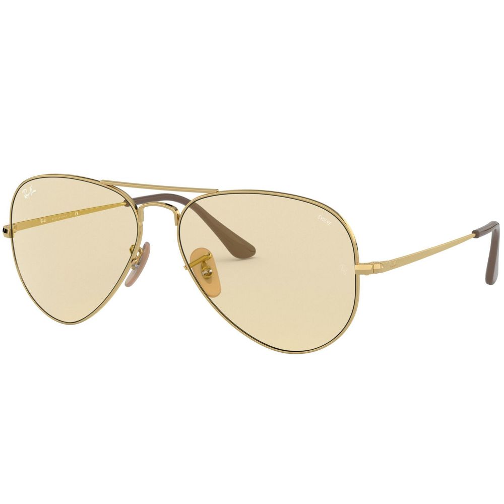 Ray-Ban արեւային ակնոց AVIATOR METAL II RB 3689 001/T2