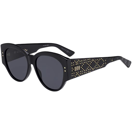 Dior Kacamata hitam LADY DIOR STUDS 2 807/2K