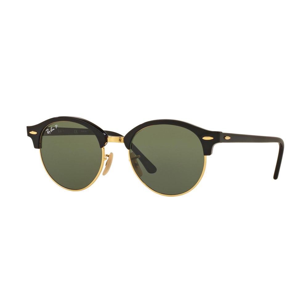 Ray-Ban Kacamata hitam CLUBROUND RB 4246 901/58