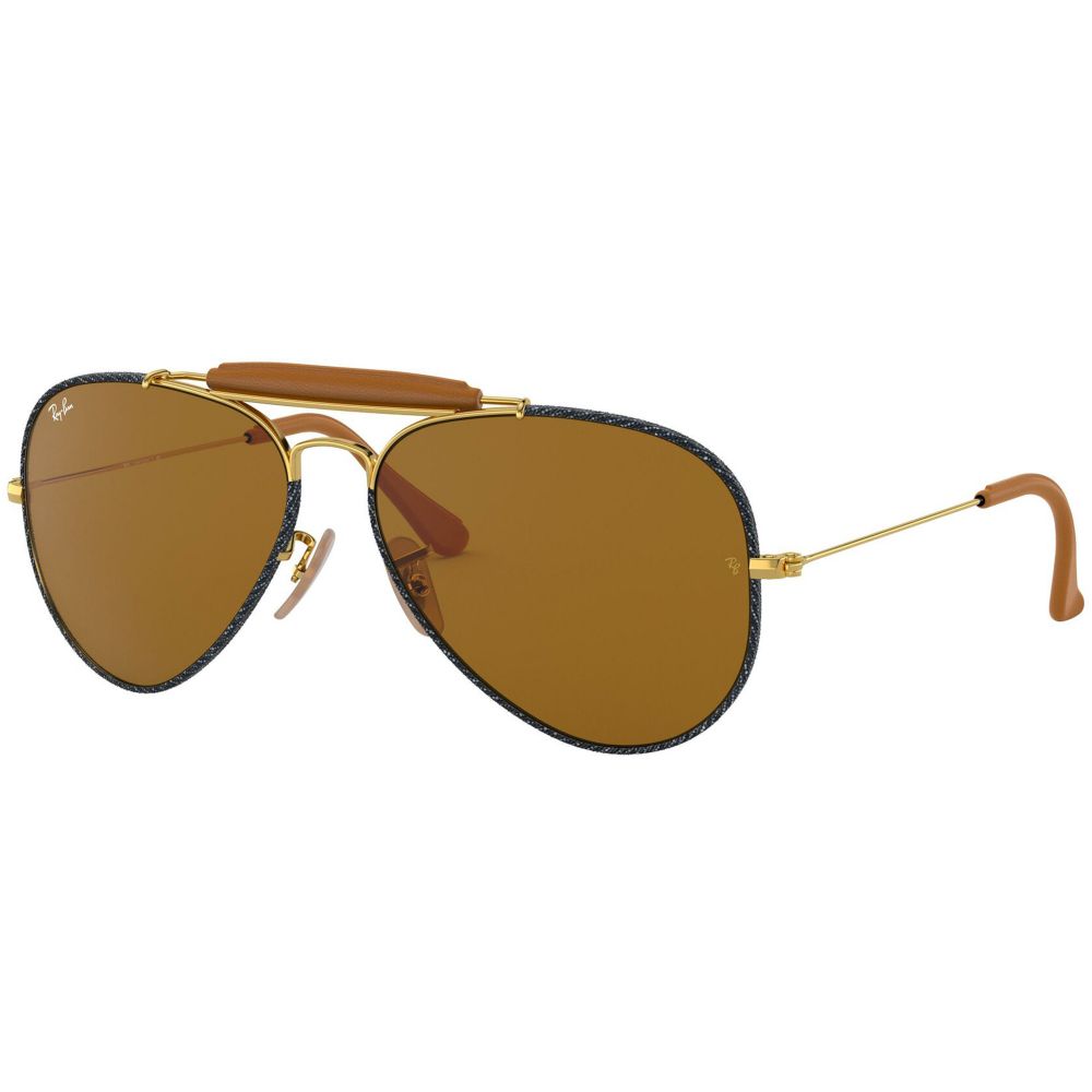 Ray-Ban Akiniai nuo saulės RB 3422Q (LEATHER INSERTS) 9192/33