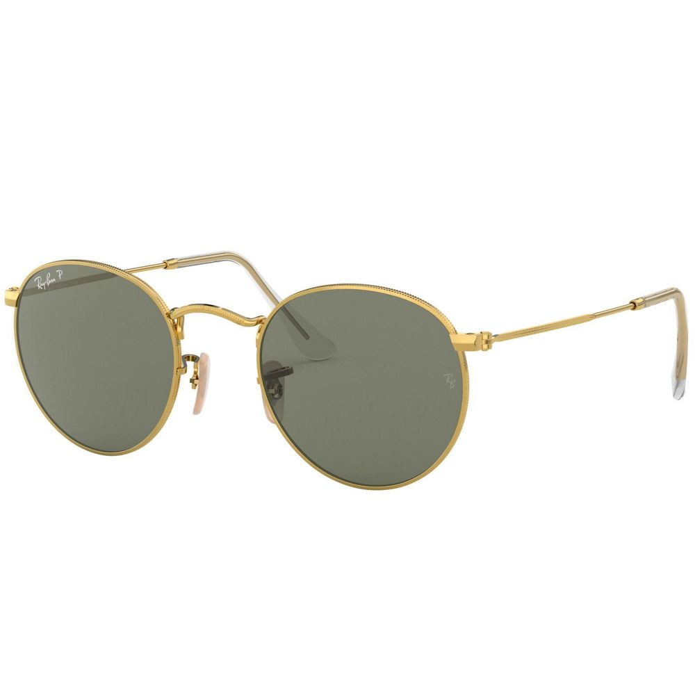 Ray-Ban Solglasögon ROUND METAL RB 3447 001/58